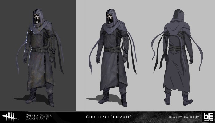 Ghostface default - concept art - behaviour