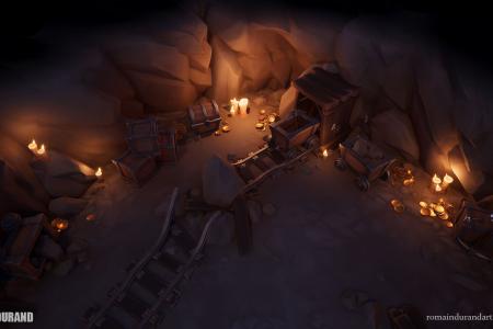 Stylized environment Unreal Engine